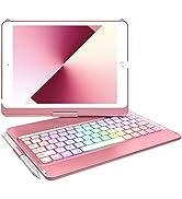 MMK Keyboard Case for iPad 10.2 inch 9th Gen 2021,iPad 8th Generation 2020,iPad 7th Generation 20...