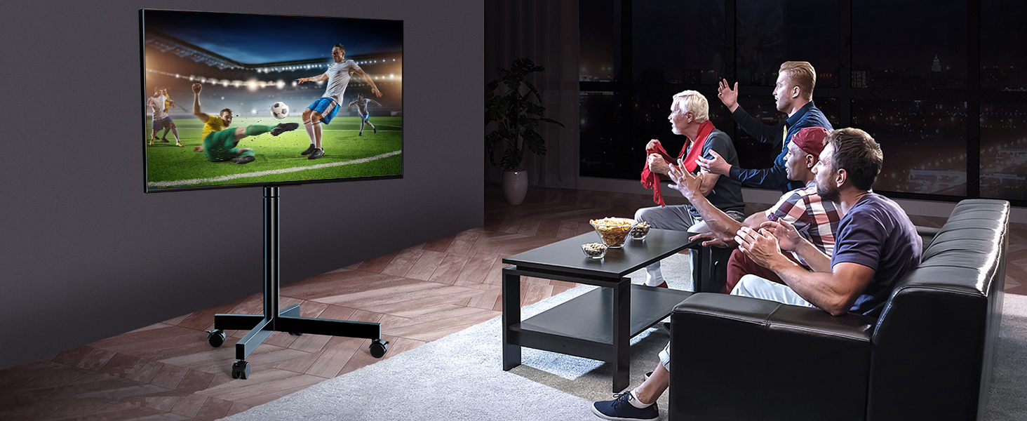 tv rolling stand