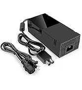 Power Supply Brick for Xbox One with Power Cord, (Low Noise Version) AC Adapter Power Supply Char...