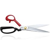 TONMA True Left Handed Fabric Scissors [Made in Japan] 12 Inch Heavy Duty Sewing Scissors, Indust...