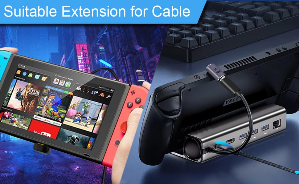 suitable extension for cable