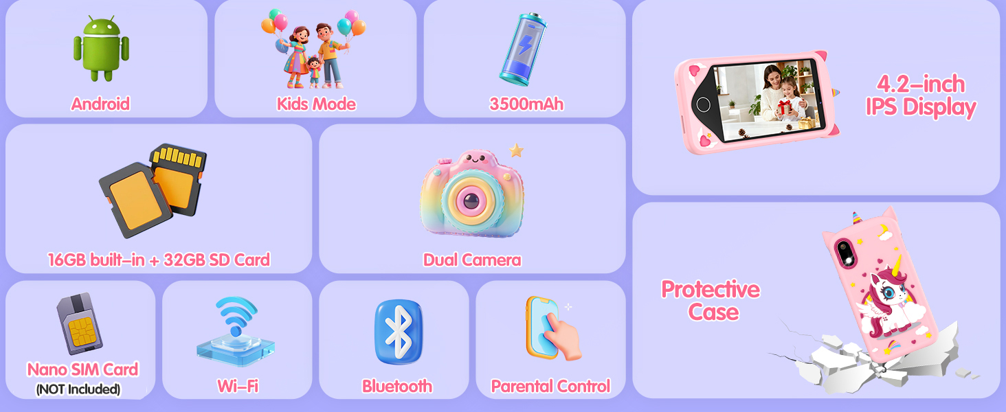 kids phones for 7-12