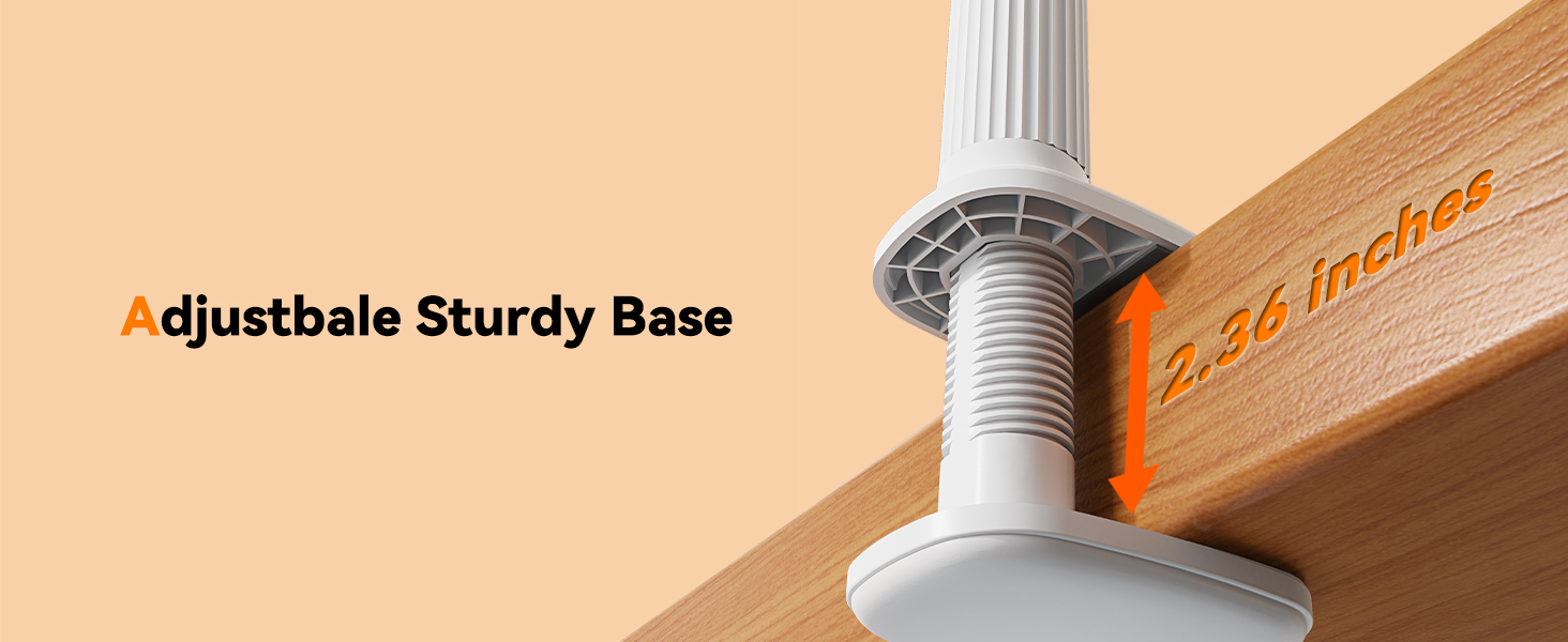 Gooseneck Cell Phone Stand for Desk,Adjustbale Sturdy Base