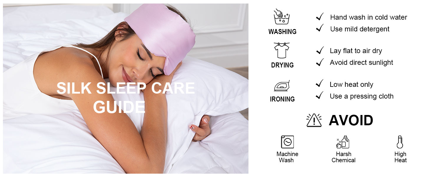 silk sleep care guide
