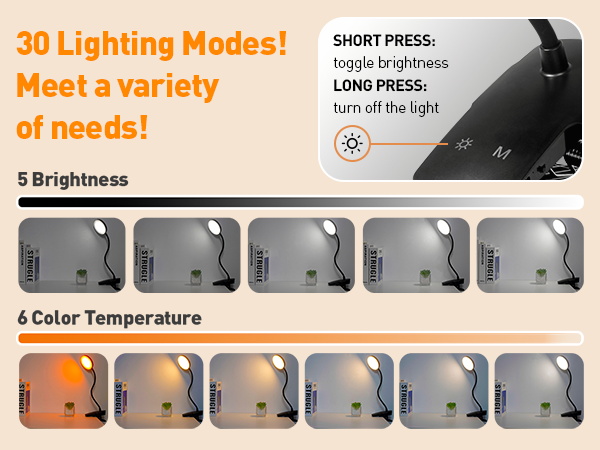 reading light for bed headboard