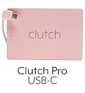 Clutch - Pro USB-C Portable Charger - Compatible with USB-C Devices - Power Bank - Magnetic Batte...