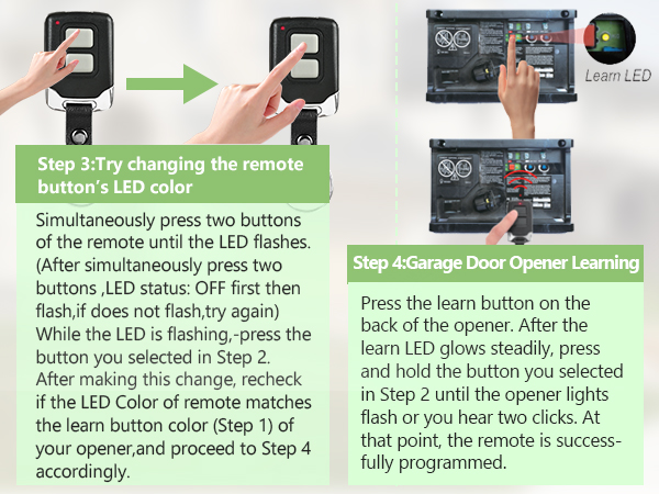  garage door keypad remote