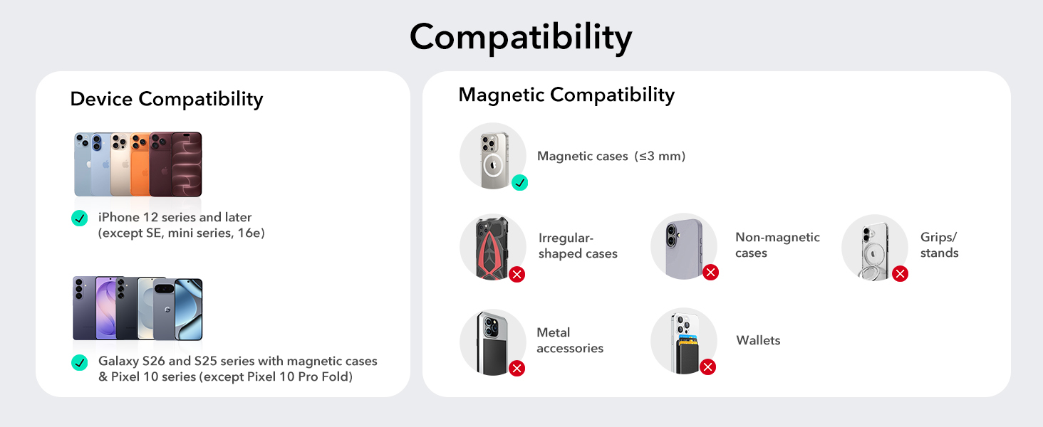 ESR for MagSafe Car Mount Charger 15W
