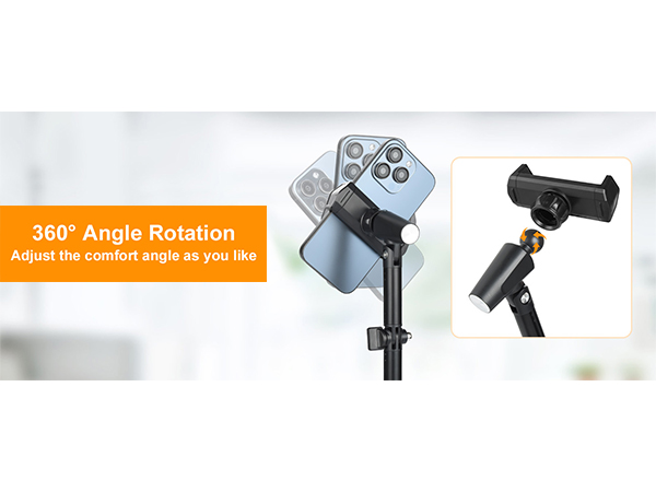 UTEBIT Adjustable Phone Stand for Desk