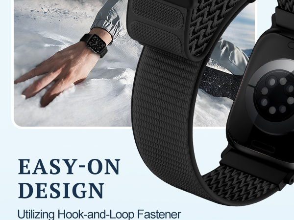 nylon sport loop band for apple watch band