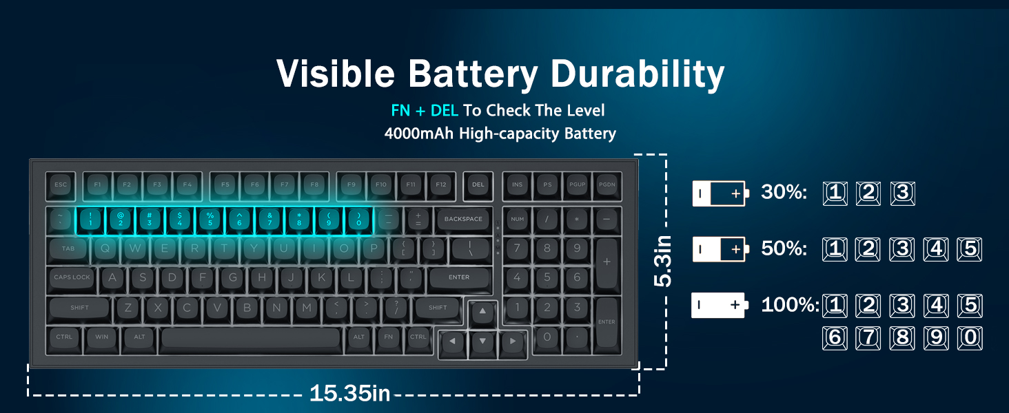 visible battery