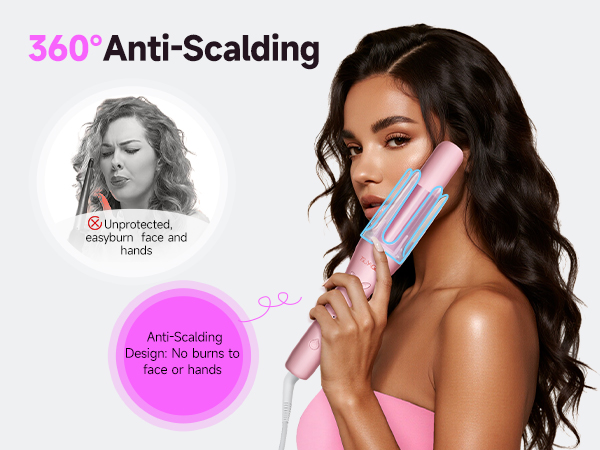 self curling hair curler