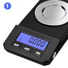 mg scale for weighing powders
