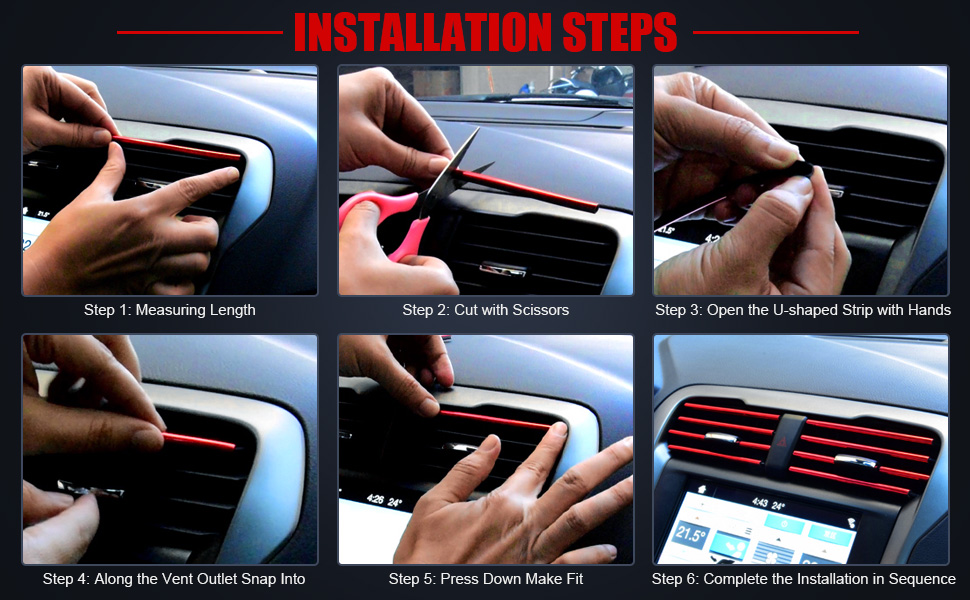 Car vent accessories