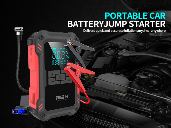 portable car battery jump starter