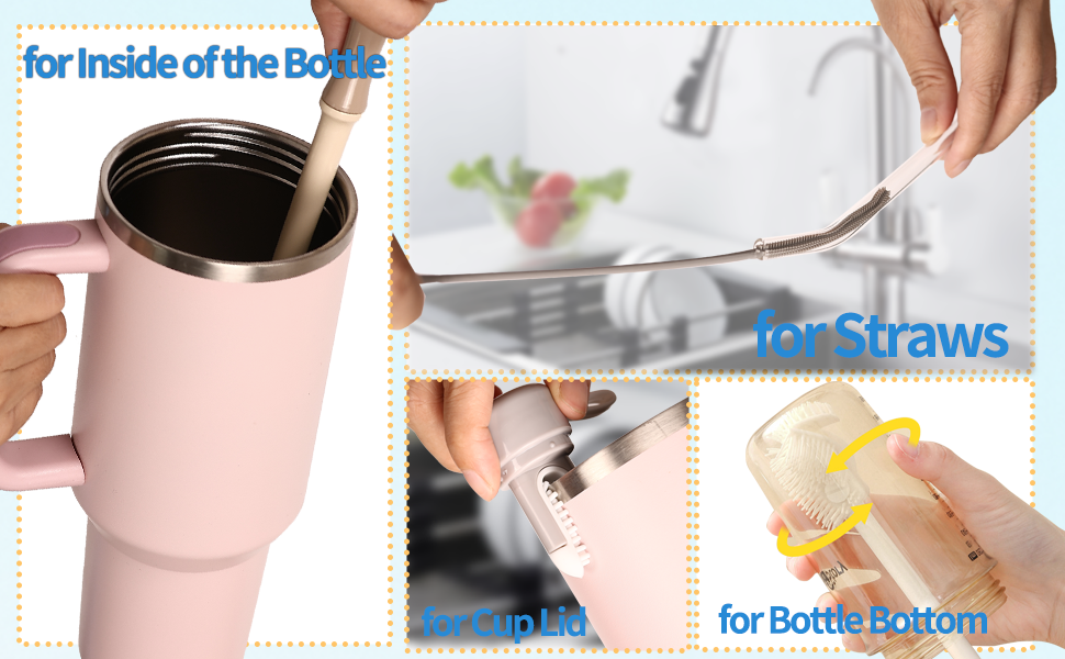brush to clean bottles