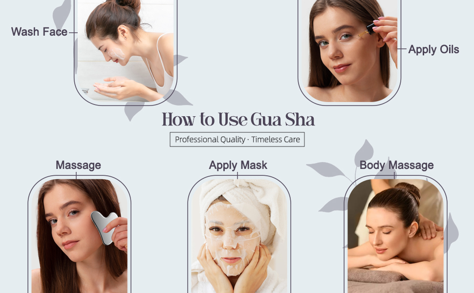 stainless steel gua sha