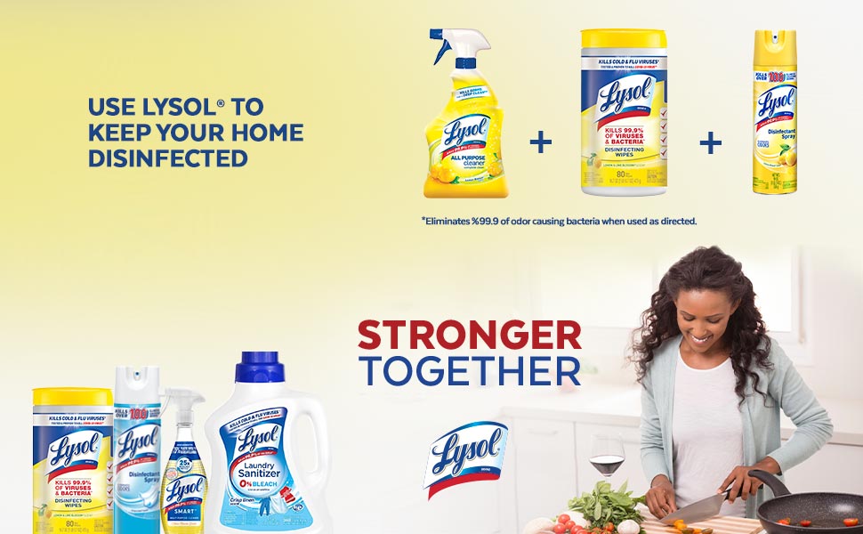Use Lyosl to keep your home disinfected
