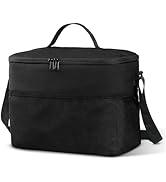 MIER Lunch Bag for Men Women Insulated Portable Lunch Box 12CAN Leakproof Cooler Bag with Shoulde...