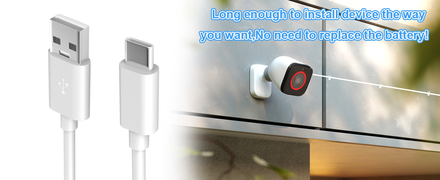 extra long usb c charging cable