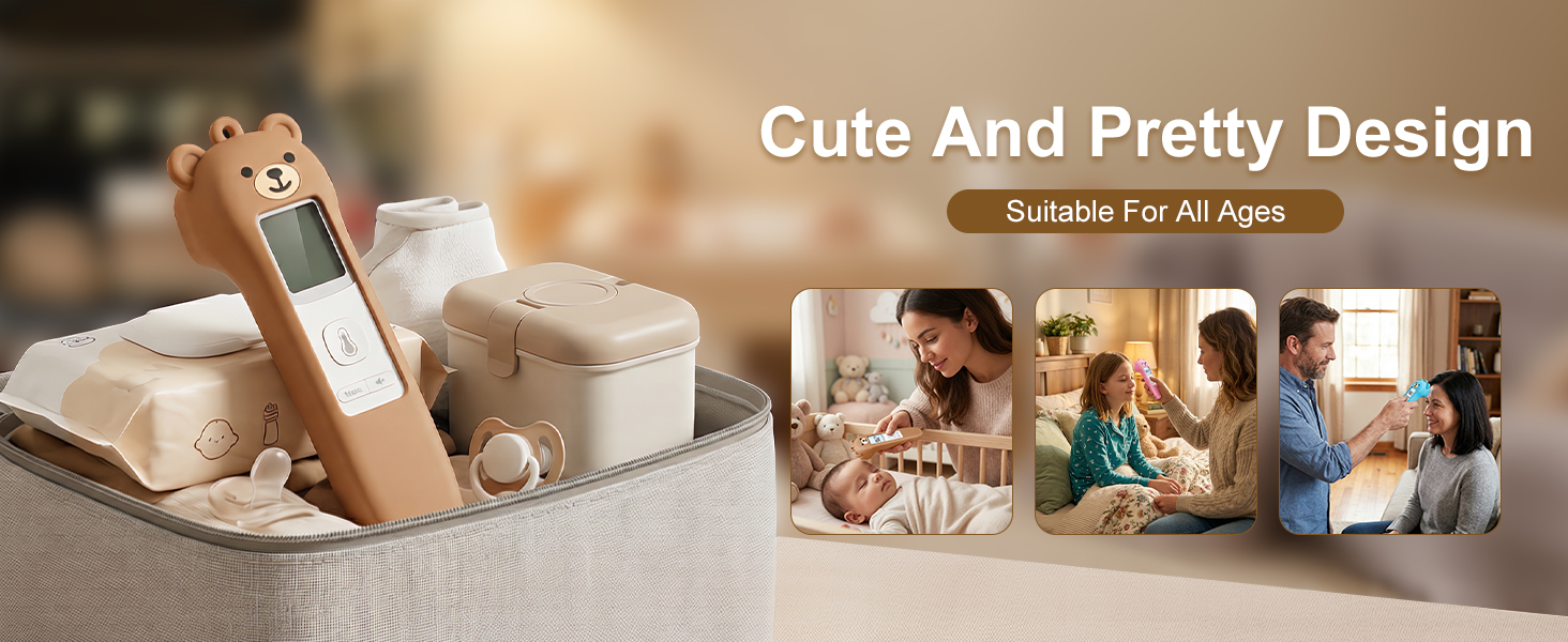 Bear Silicone Case Compatible with GoodBaby Thermometer