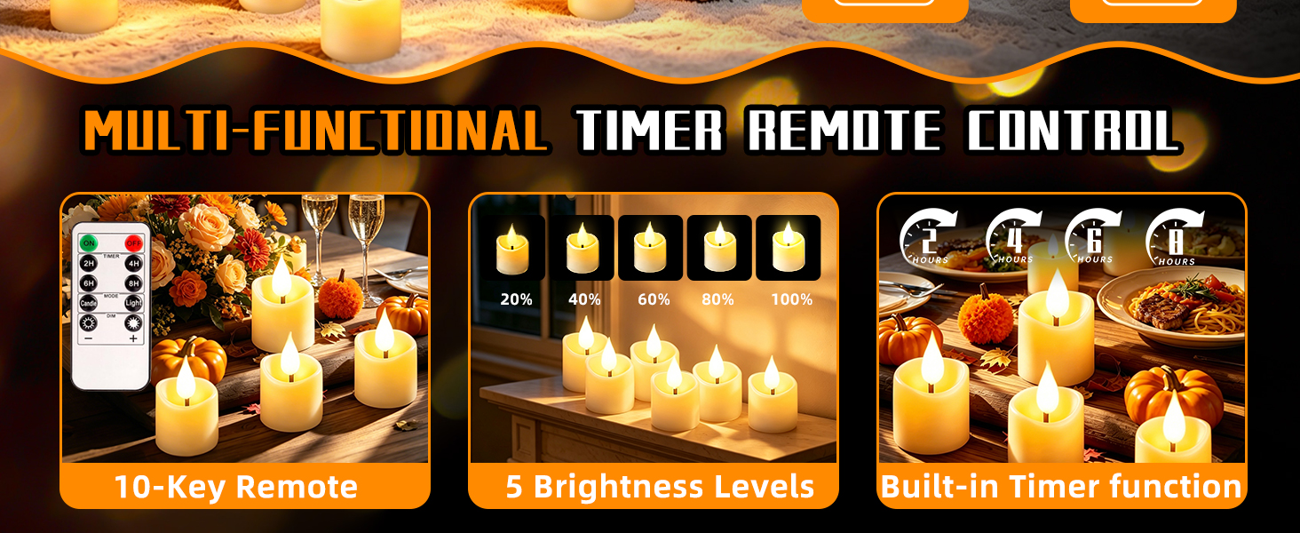 tea lights candles