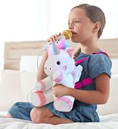 Singing Machine Portable Karaoke Machine for Kids, Plush Toy Backpack with Microphone - The Sing ...