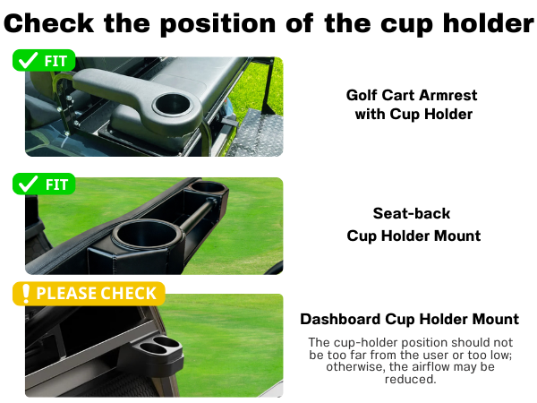 golf cart fan