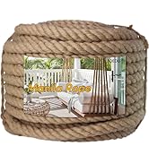 1" X 100' Treated Manila Rope Boat Docks Tree Farm Dock Deck