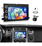 [6+128G] 8-Core Android 15 Car Stereo Radio for Ford F150/F250/F350 2004-2014 with Wireless Carpl...