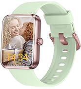 Pautios Smart Watch 42mm, Fitness &amp; Health Tracker for Women Men, Blood Oxygen Heart Rate Monitor...