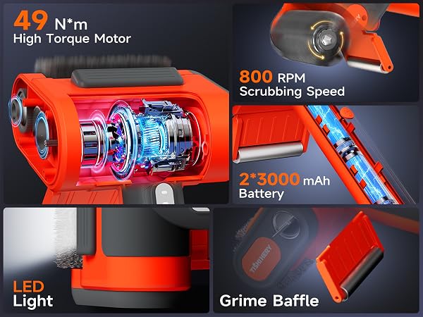 electric grill brush