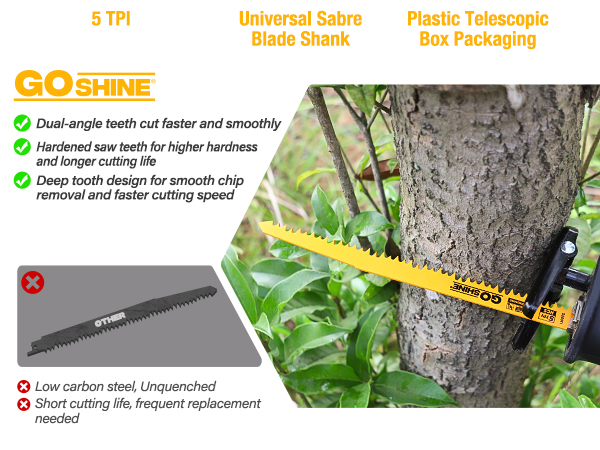 Wood Pruning Reciprocating Saw Blades,Sawzall blades,sawzall blades wood,wood sawzall blades