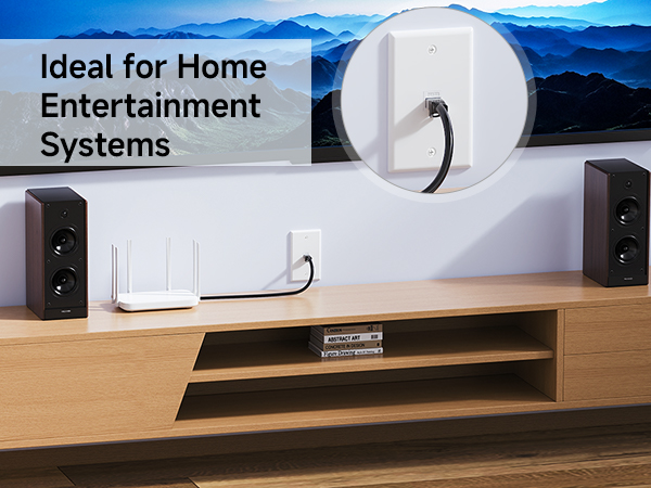 Low Profile 2-Port Keystone Jack Wall Plate