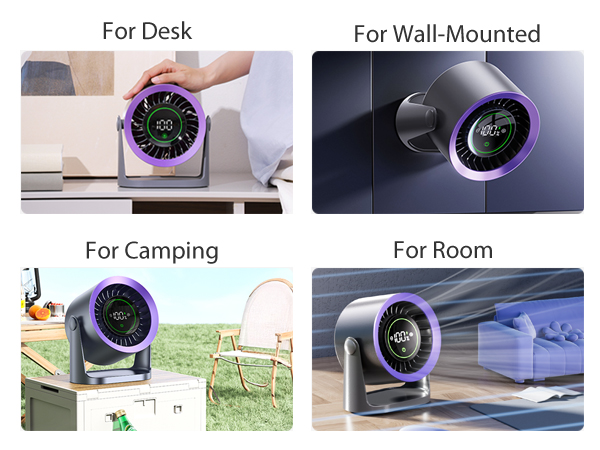 rechargeable portable fans