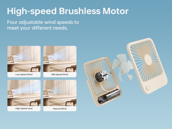 portable fan rechargeable