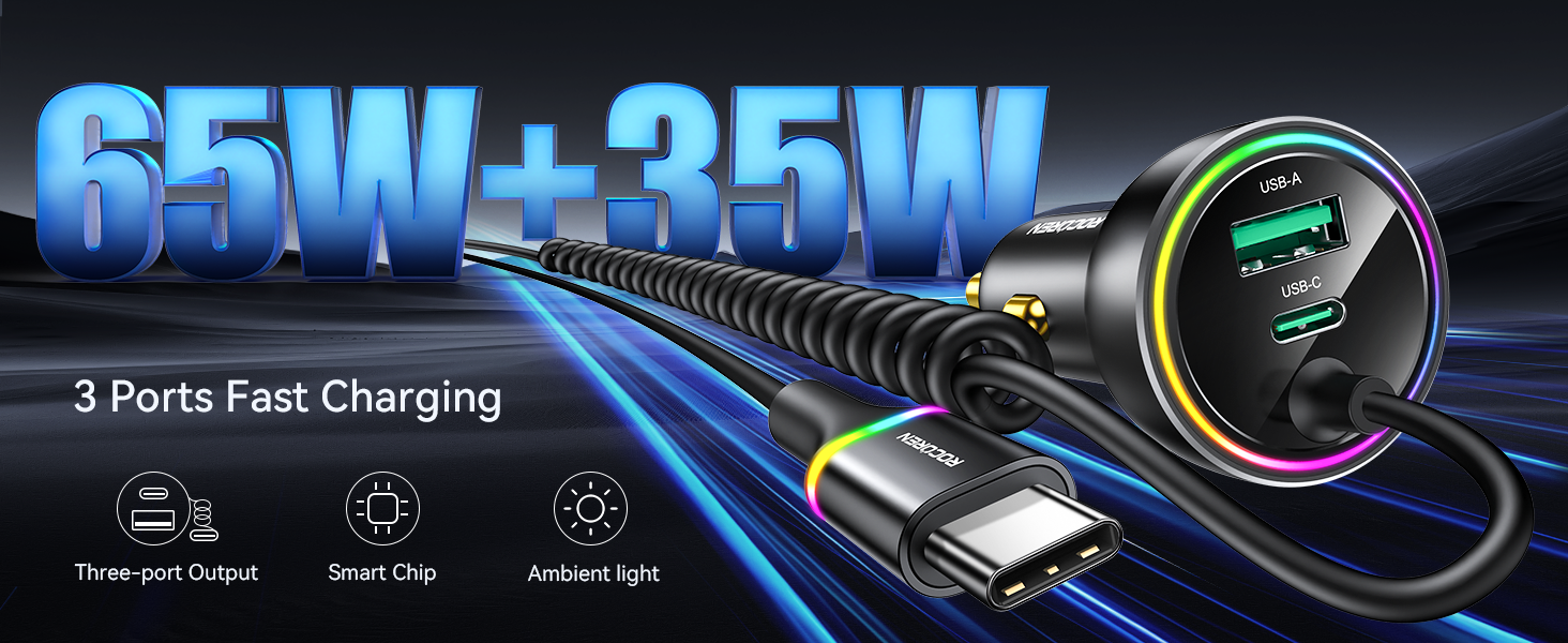 usb c car charger