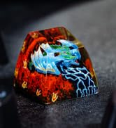 Dragon Artisan Resin Keycap