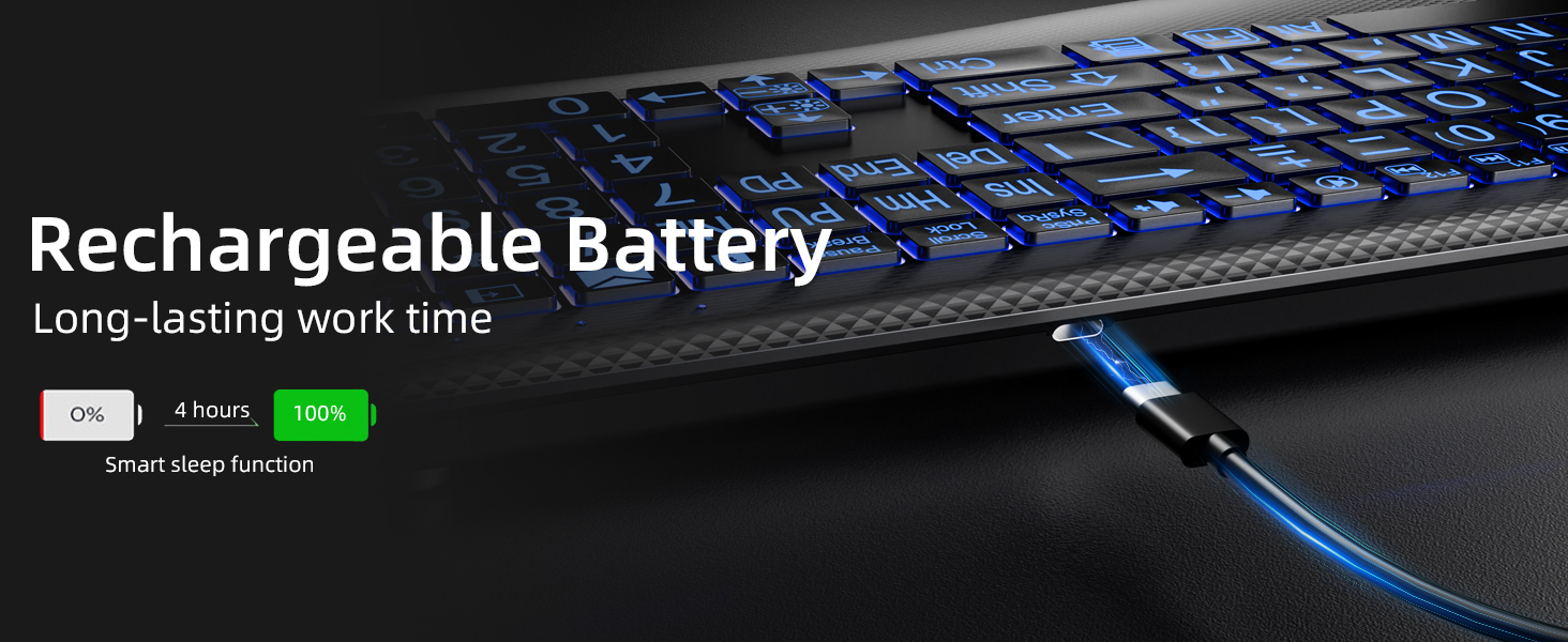rechargeable keyboard
