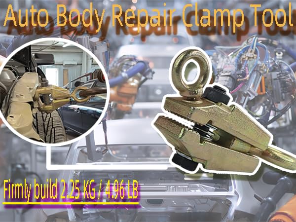 auto body pulling clamp