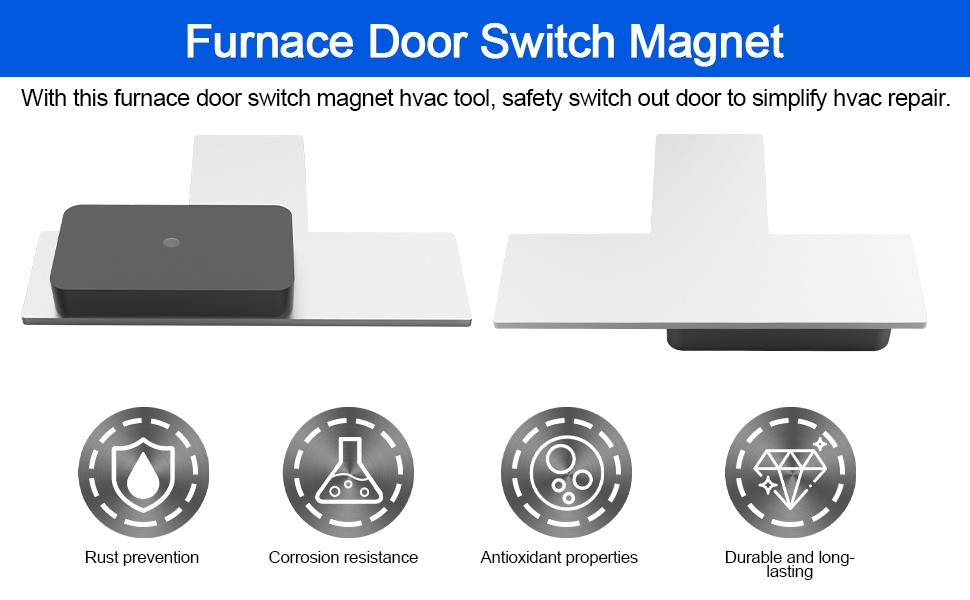 furnace door switch magnet