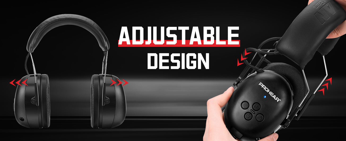 Gifts Bluetooth Headphone Noise Reduction Ear Muffs 40H Playtime for Mowing Workshops Snowblowing
