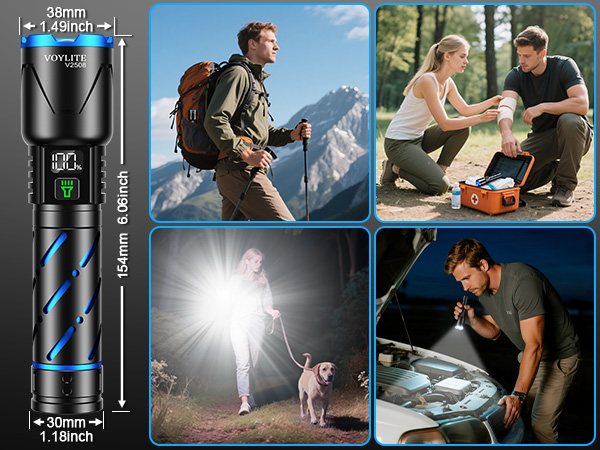 high power flashlight