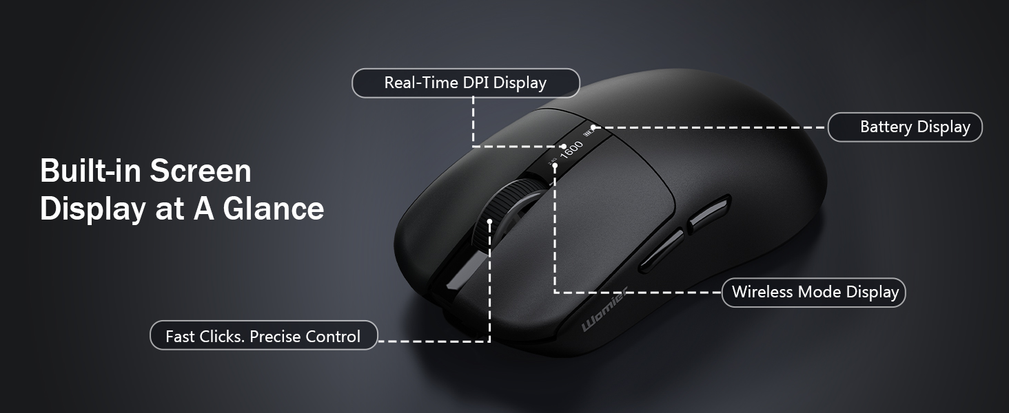 Built-in Screen Display