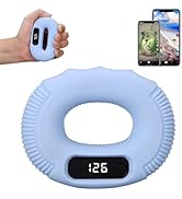 Hand Grip Strengthener, Grip Strength Trainer, Finger Exerciser Set, Forearm Grip workout, Silico...