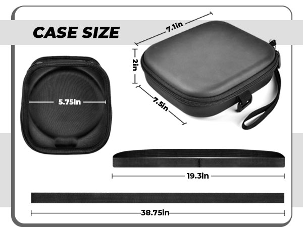 Portable cd player storage case