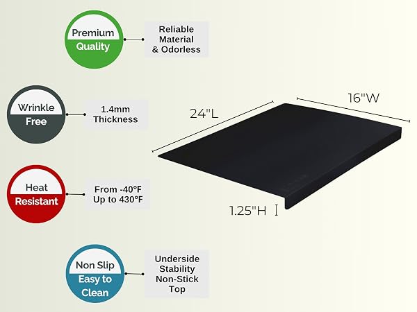 mat for kitchen countertop kitchen island cover protector counter top protectors heat resistance