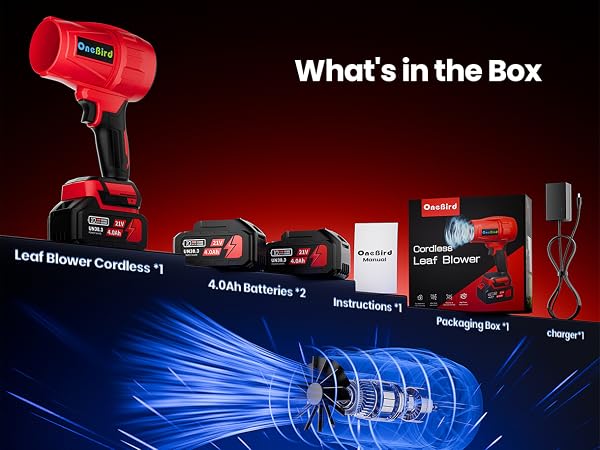 LEAF BLOWER CORDLESS
