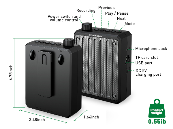 portabale voice amplifier 