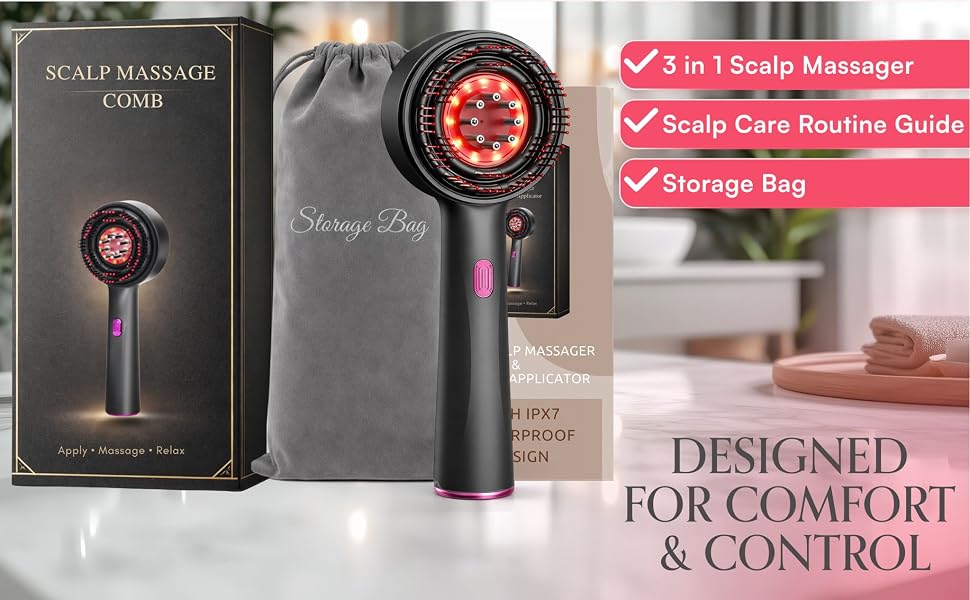 Scalp Massager Comb 4